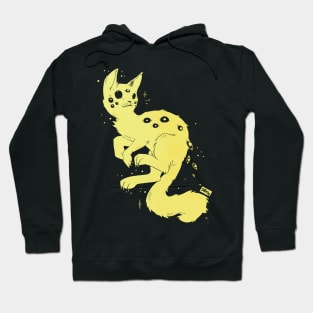 Cute Third Eye Cat With Many Eyes Hoodie